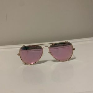 pink aviator sunglasses
